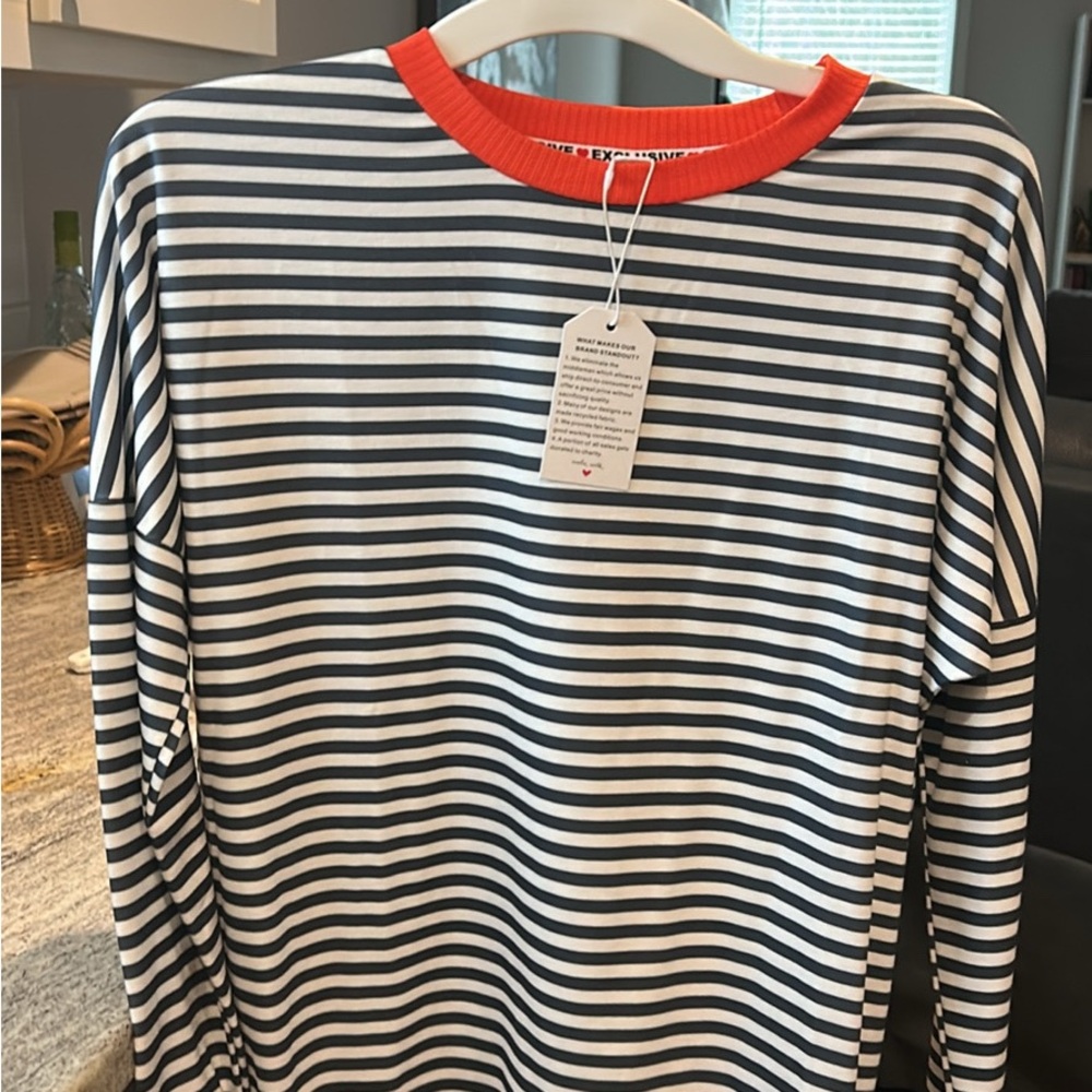 Women’s Striped Long Sleeve Shirt